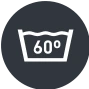 Wash at 60ºC